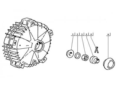 Στήριγμα πίσω ταμπούρου